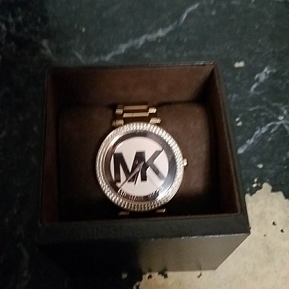 Michael kors parker rose gold mk watch